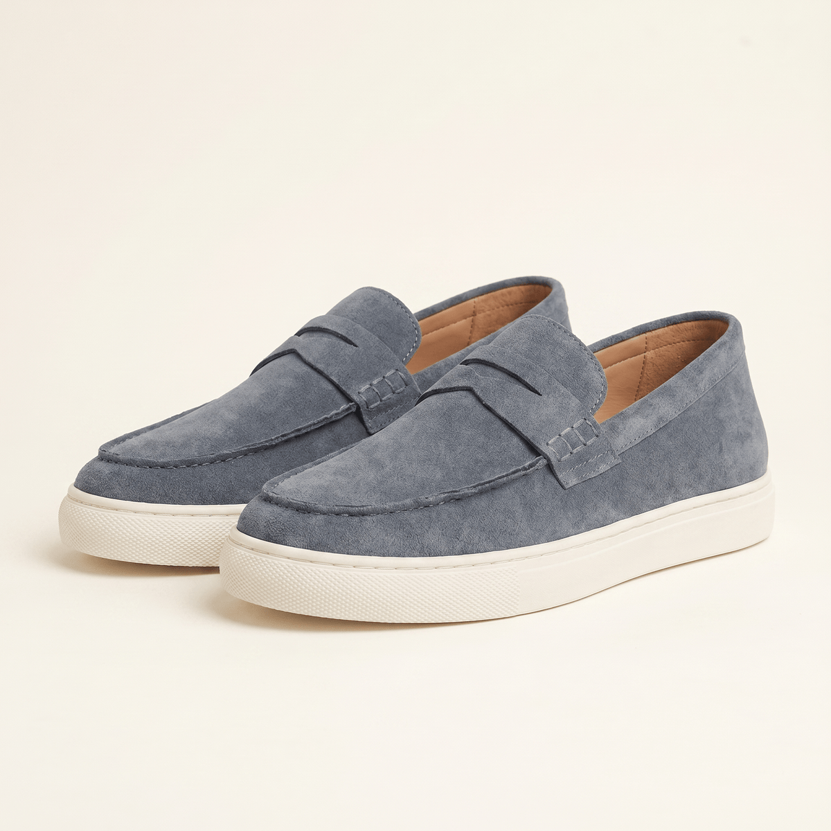Men's Suede Penny Loafer Sneaker