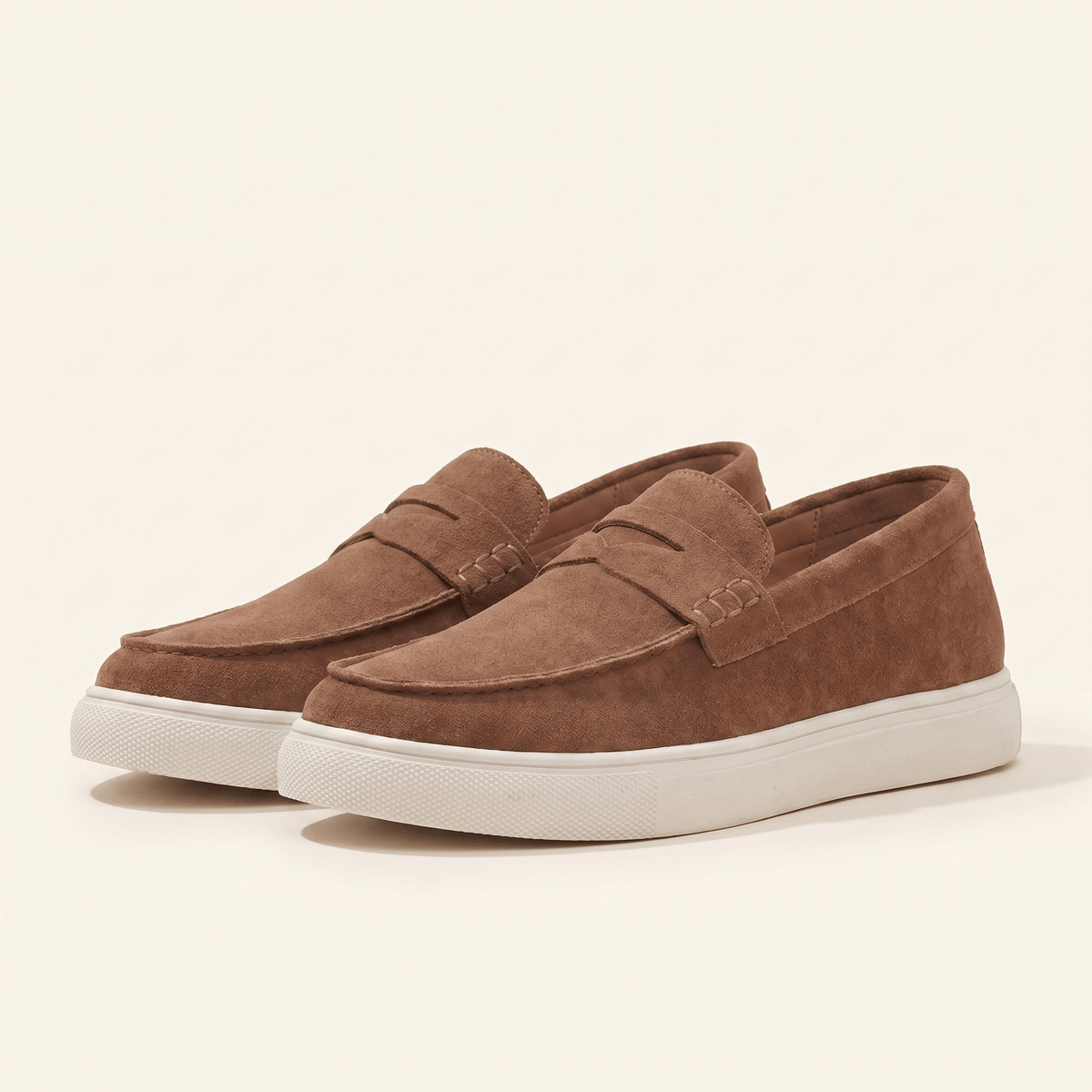Men's Suede Penny Loafer Sneaker