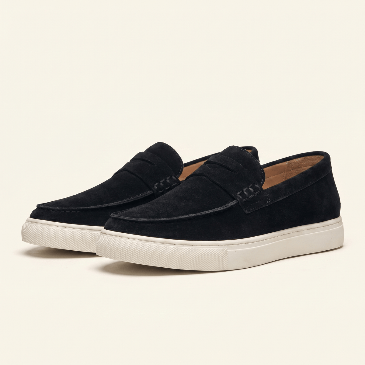 Men's Suede Penny Loafer Sneaker