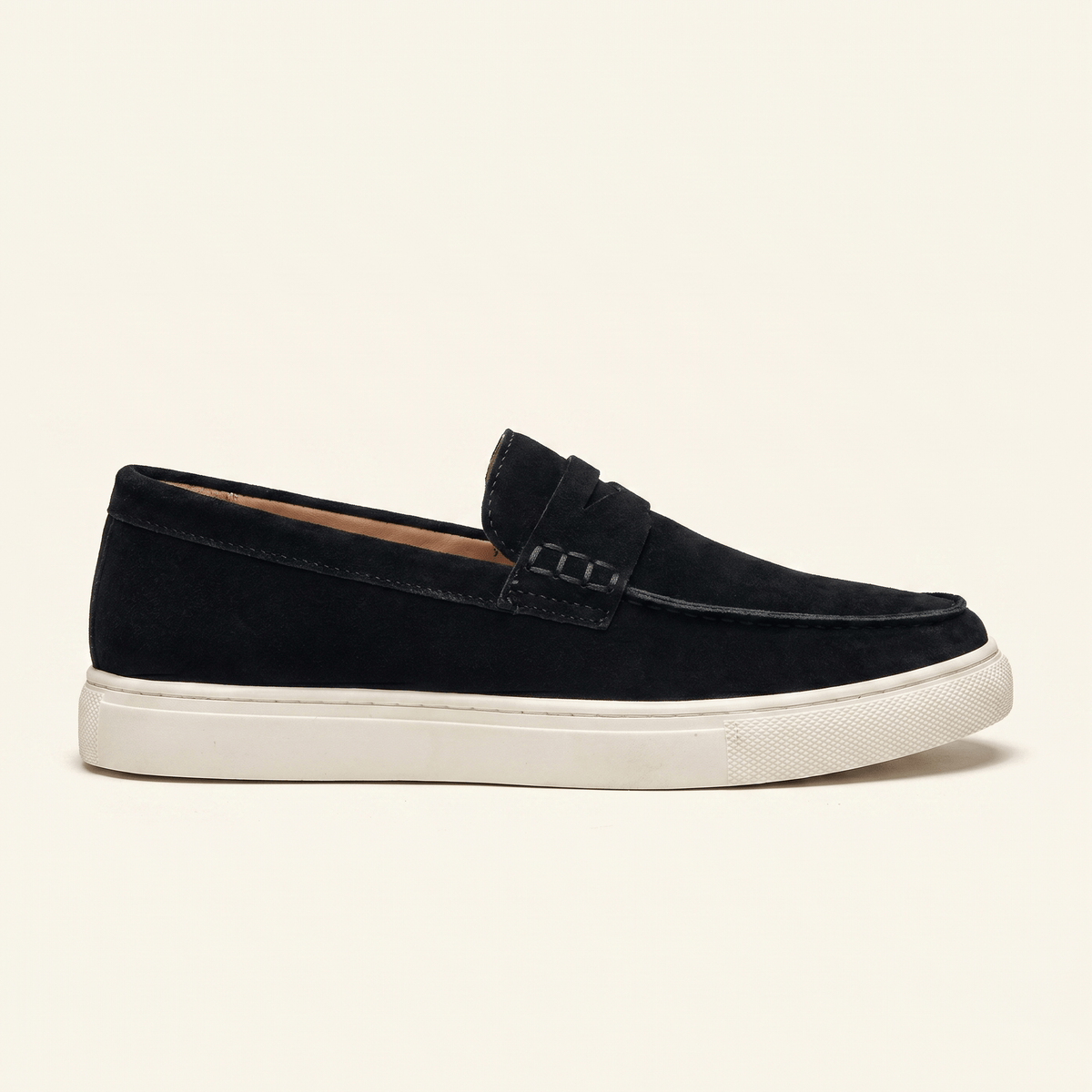 Men's Suede Penny Loafer Sneaker