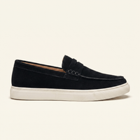 Men's Suede Penny Loafer Sneaker