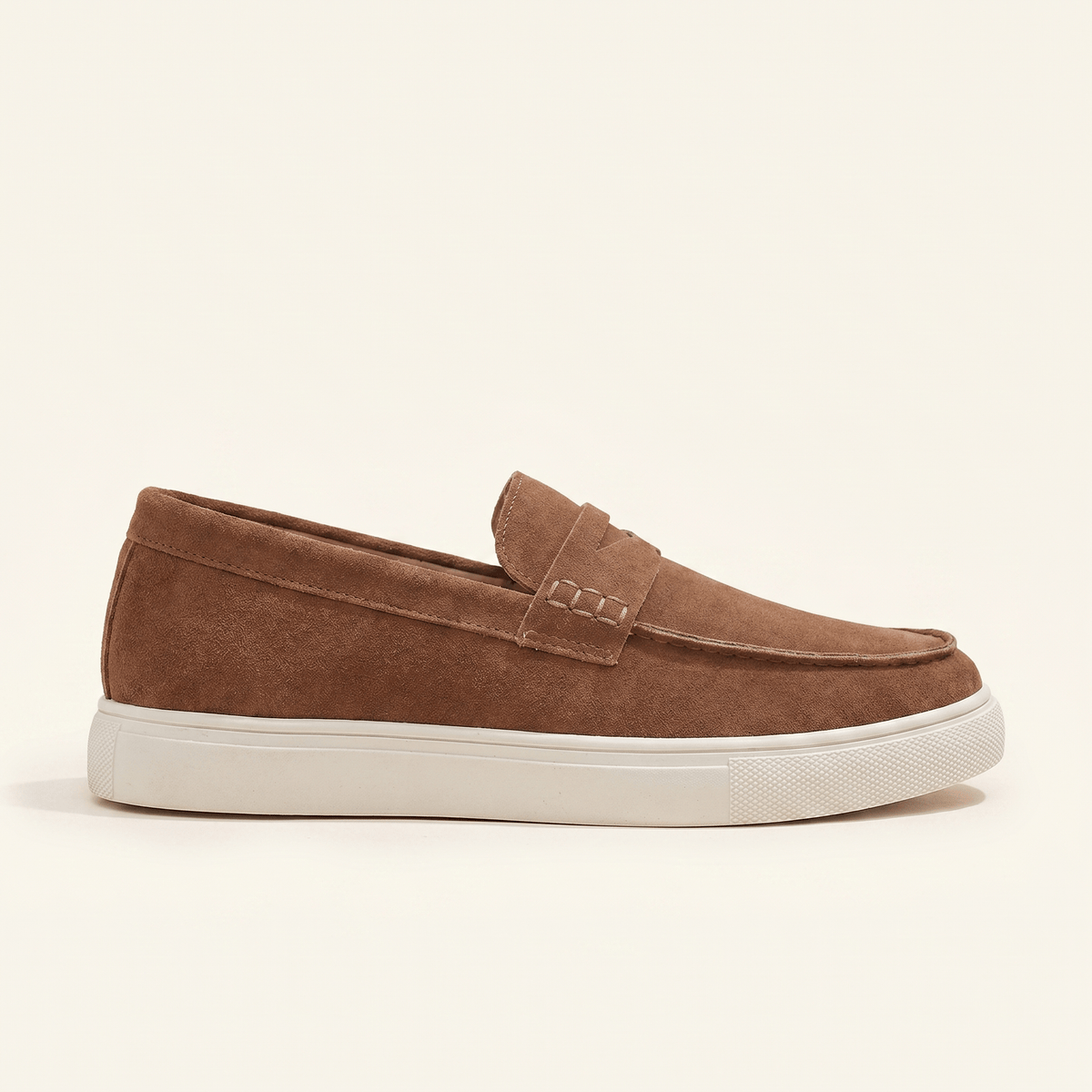 Men's Suede Penny Loafer Sneaker