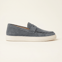 Men's Suede Penny Loafer Sneaker