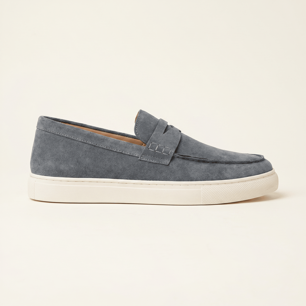 Men's Suede Penny Loafer Sneaker