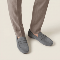Men's Soft Suede Band Loafer