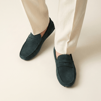 Men's Soft Suede Band Loafer