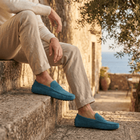 Men's Soft Suede Band Loafer