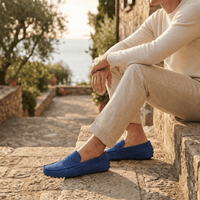 Men's Soft Suede Band Loafer