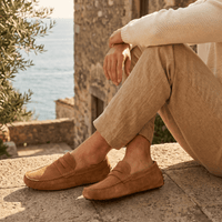 Men's Soft Suede Band Loafer