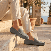 Men's Soft Suede Band Loafer