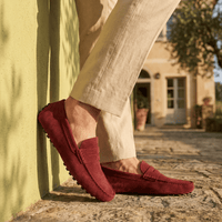 Men's Soft Suede Band Loafer