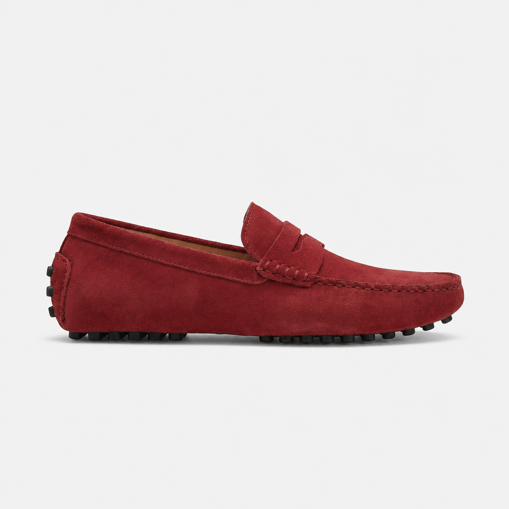 Men's Soft Suede Band Loafer