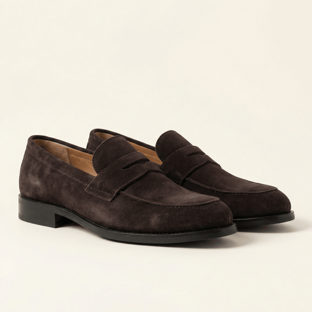Suede Penny Loafer