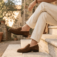 Suede Penny Loafer