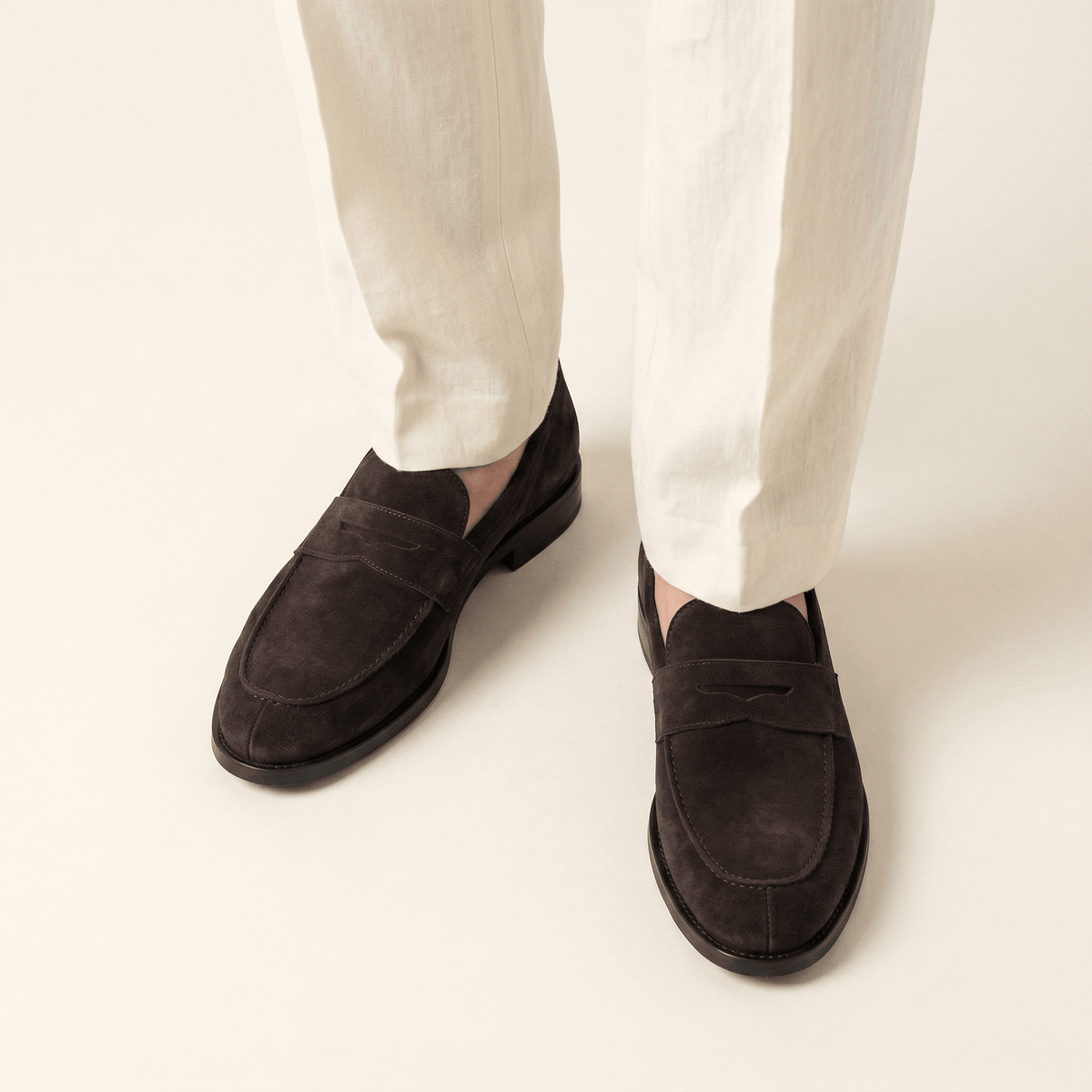 Suede Penny Loafer