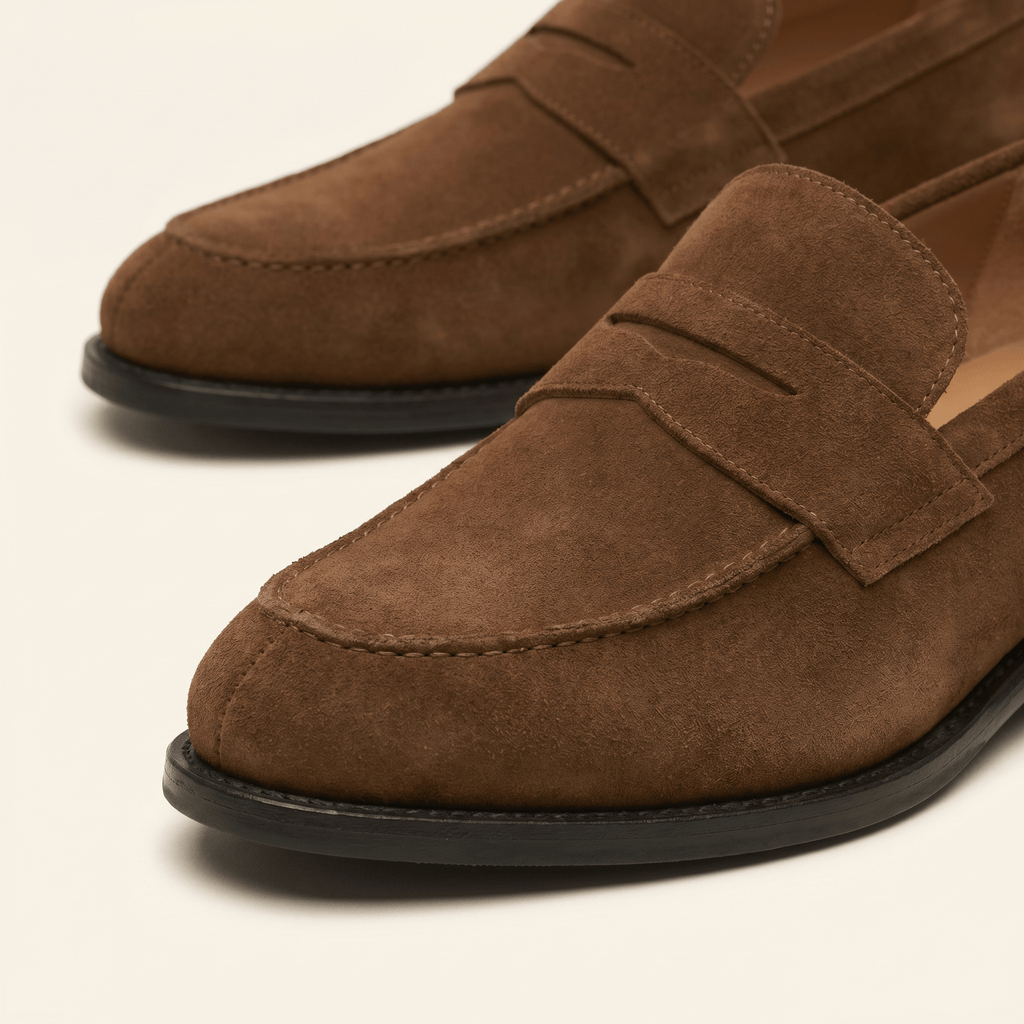 Suede Penny Loafer