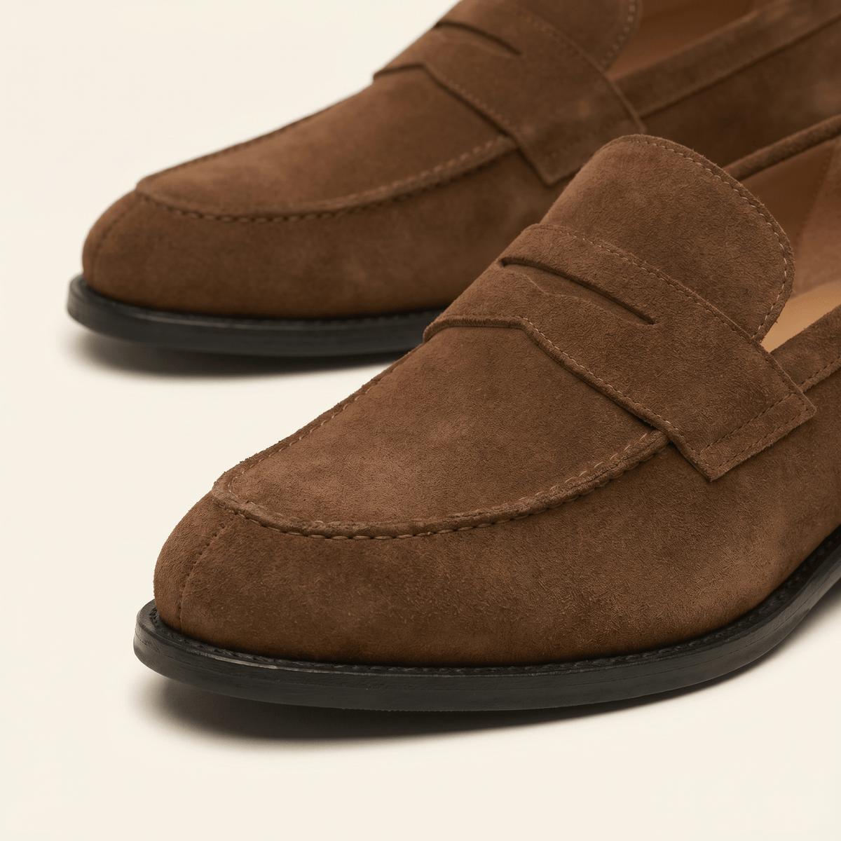 Suede Penny Loafer