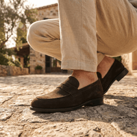 Suede Penny Loafer