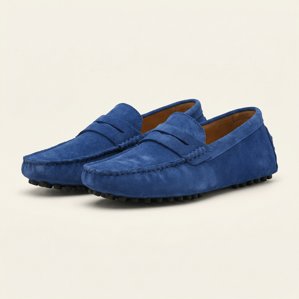 Men's Soft Suede Band Loafer