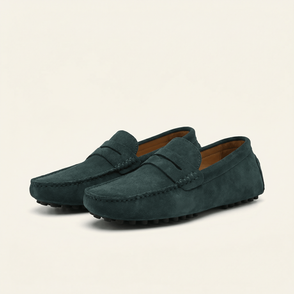 Men's Soft Suede Band Loafer