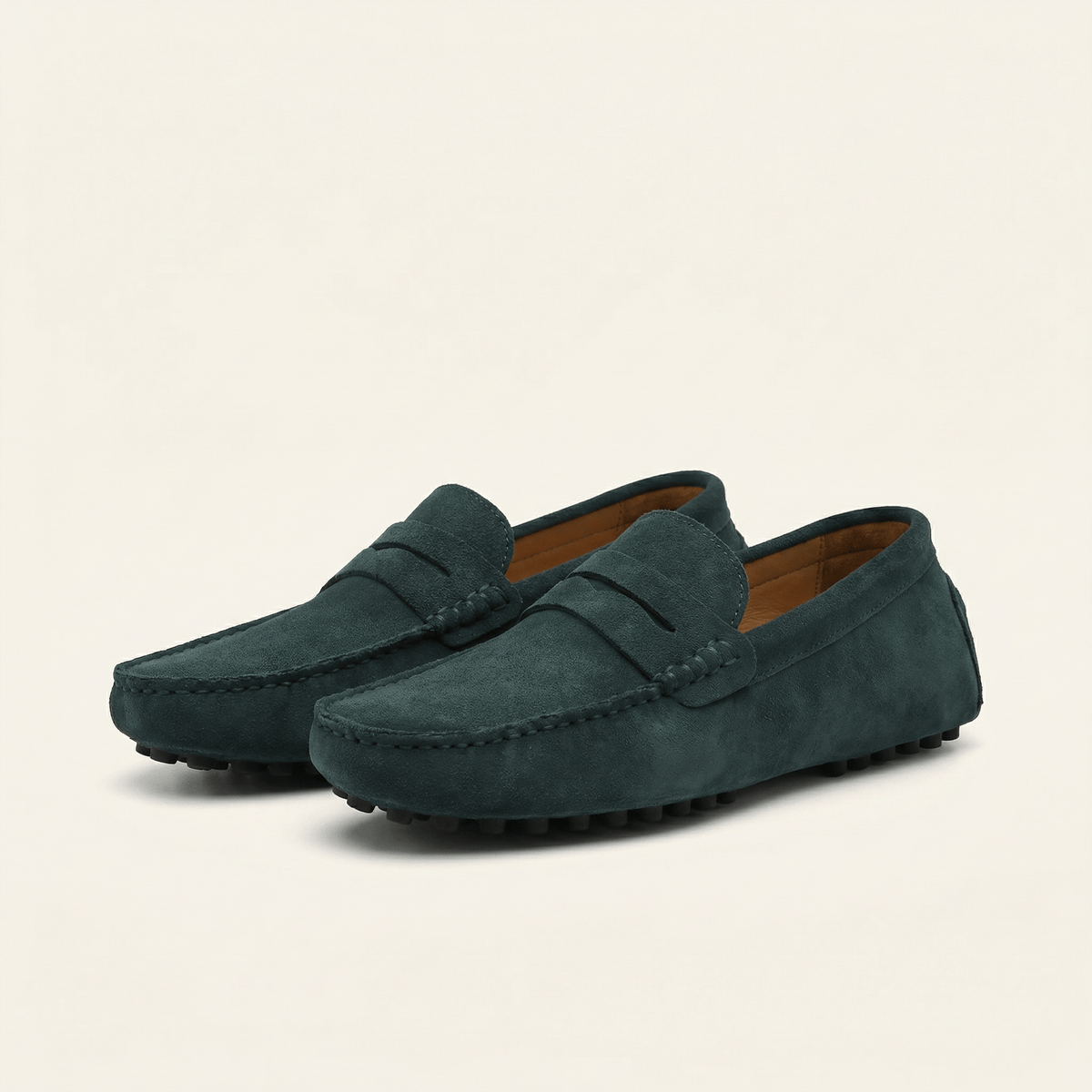 Men's Soft Suede Band Loafer