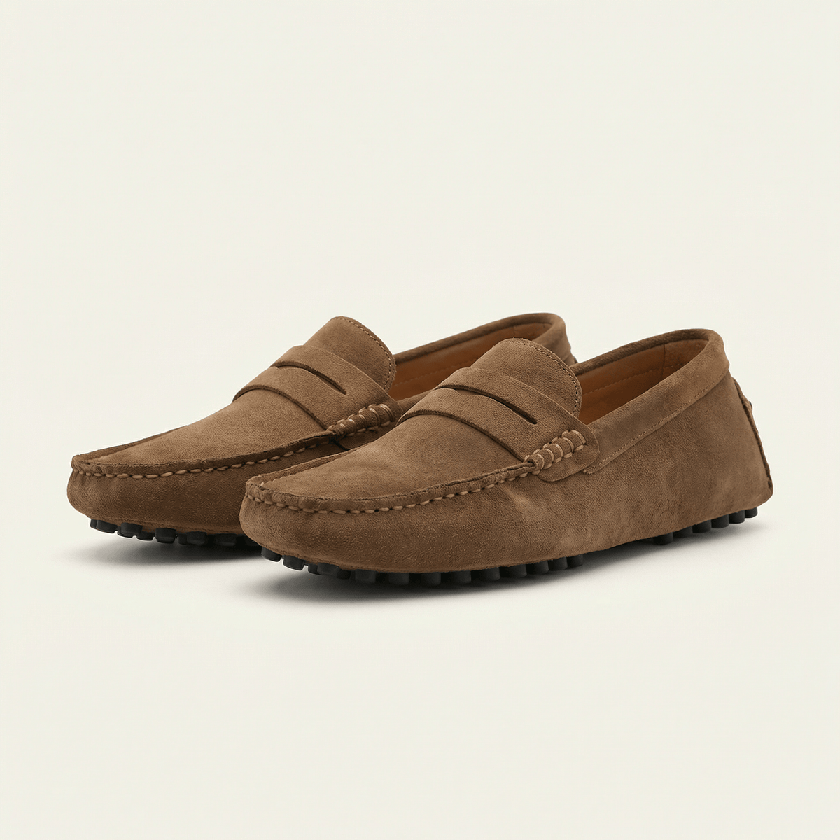 Men's Soft Suede Band Loafer