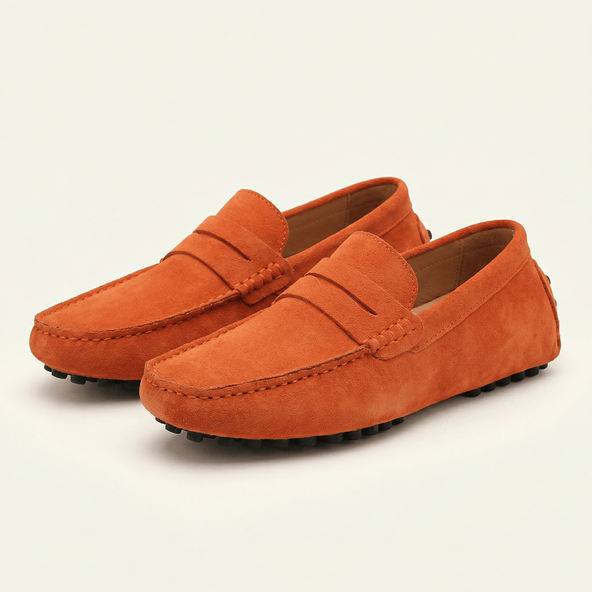 Men's Soft Suede Band Loafer