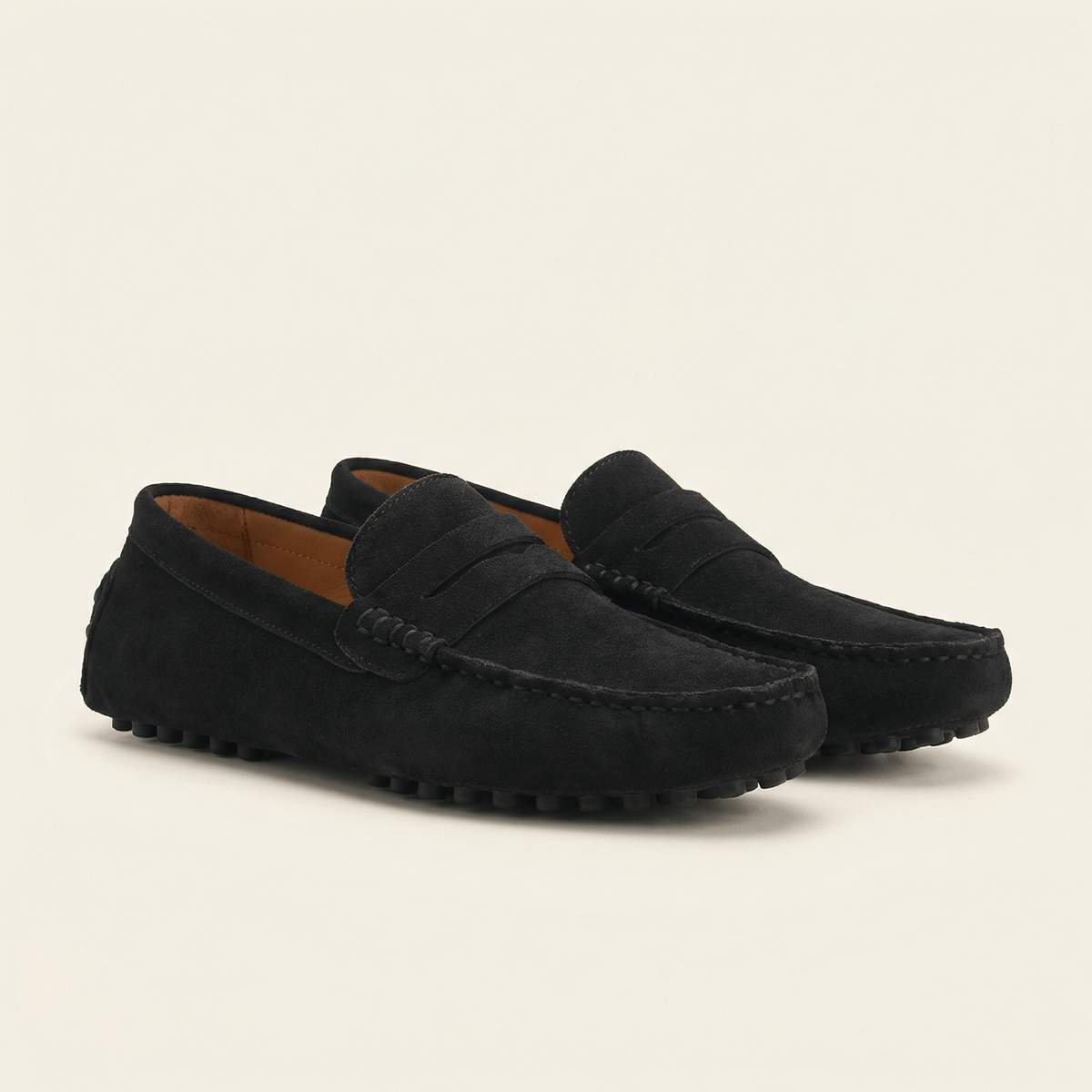 Men's Soft Suede Band Loafer
