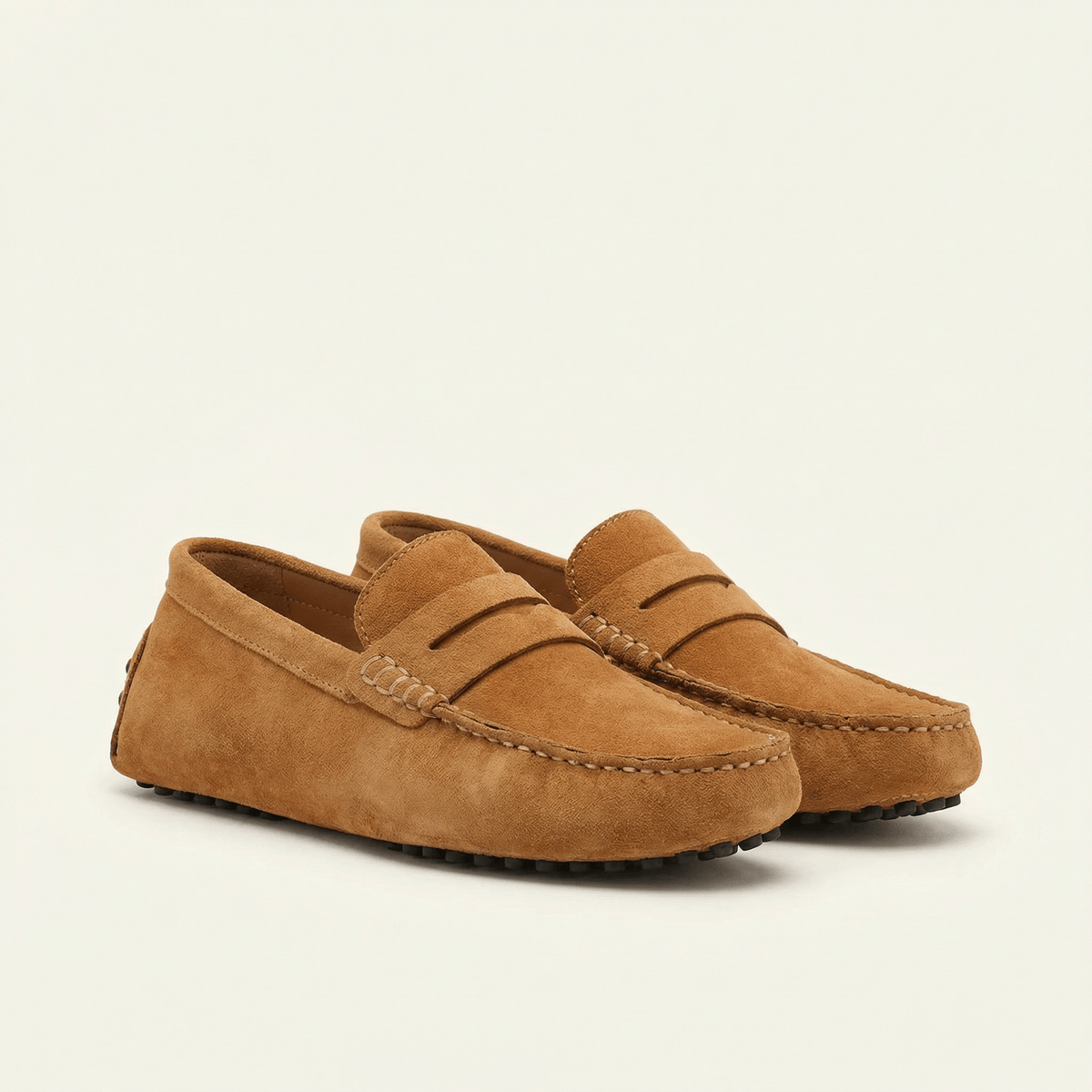 Men's Soft Suede Band Loafer