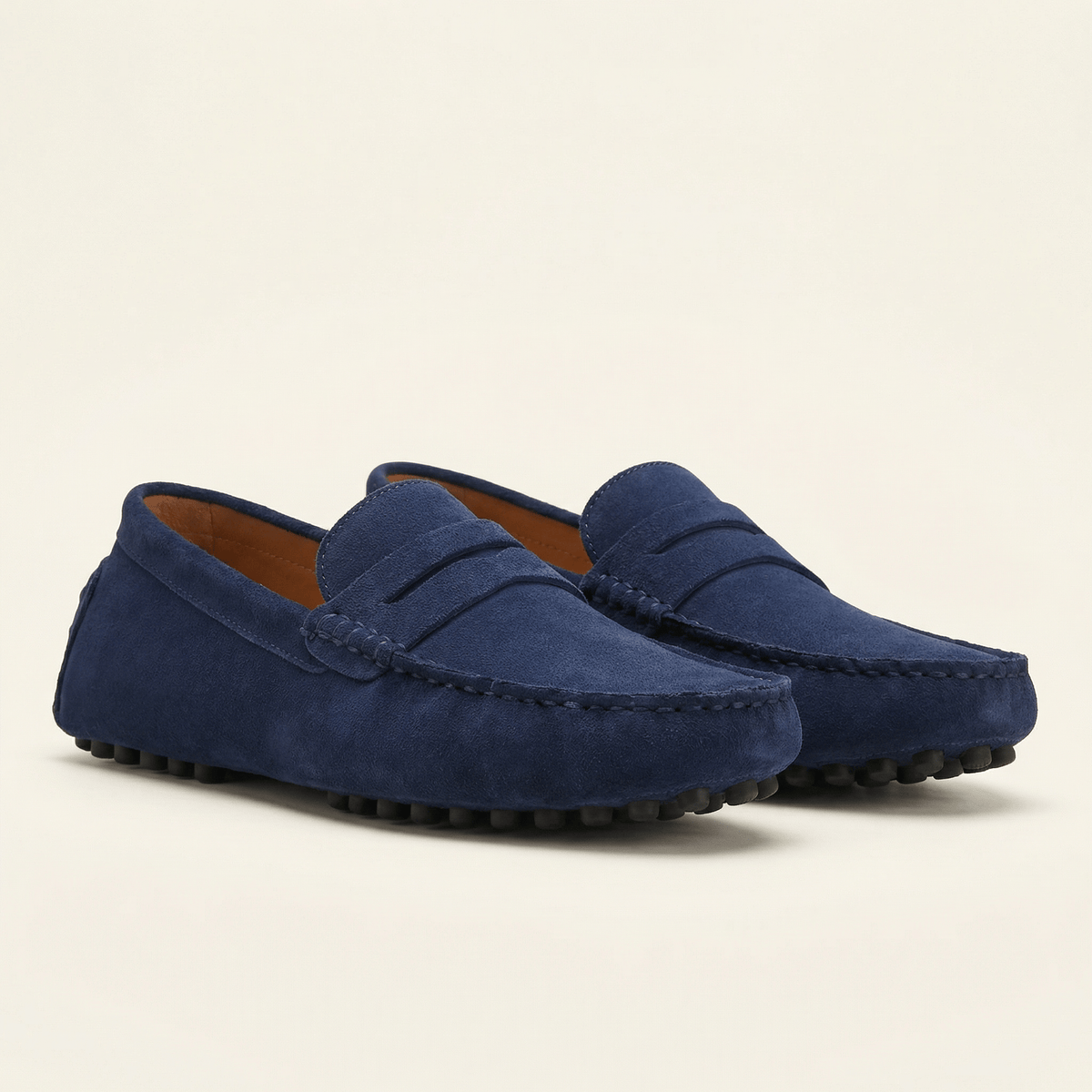 Men's Soft Suede Band Loafer