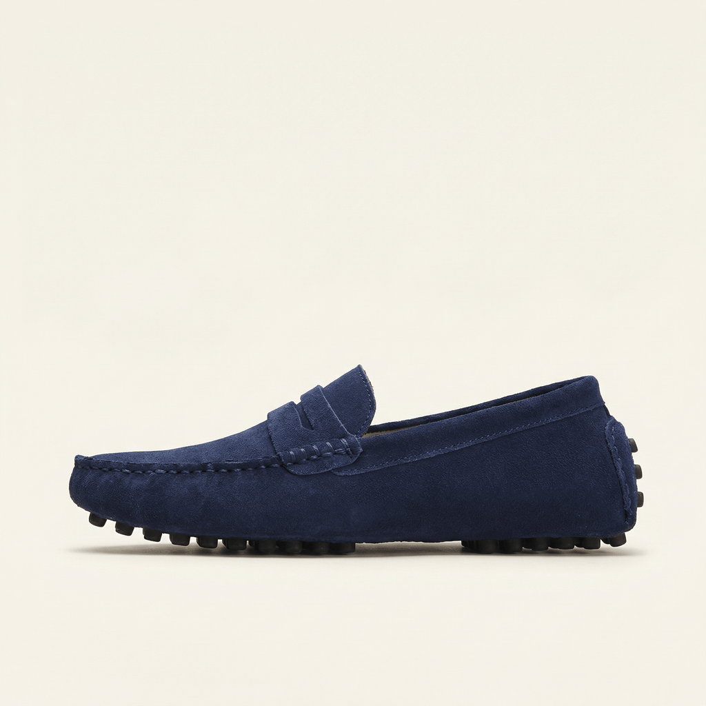 Men's Soft Suede Band Loafer