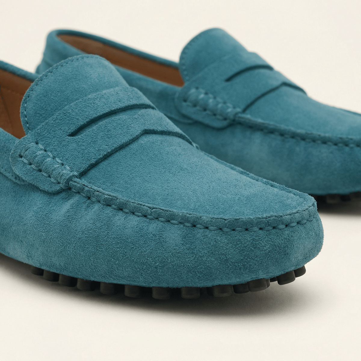 Men's Soft Suede Band Loafer