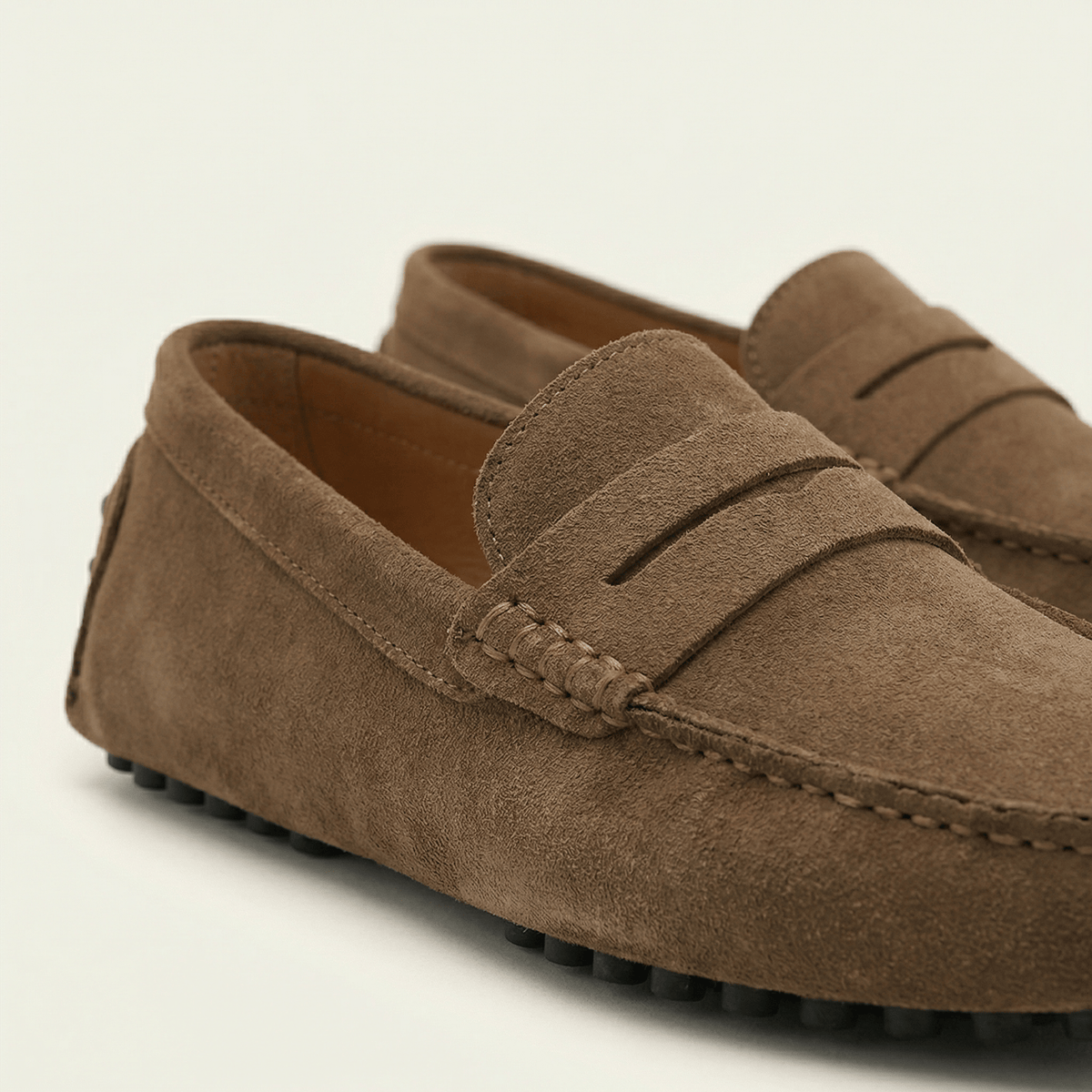 Men's Soft Suede Band Loafer