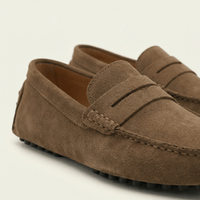 Men's Soft Suede Band Loafer