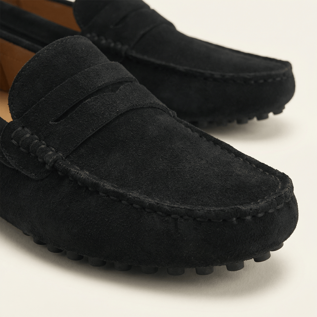 Men's Soft Suede Band Loafer