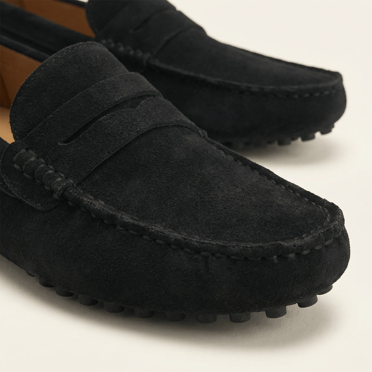 Men's Soft Suede Band Loafer