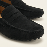 Men's Soft Suede Band Loafer
