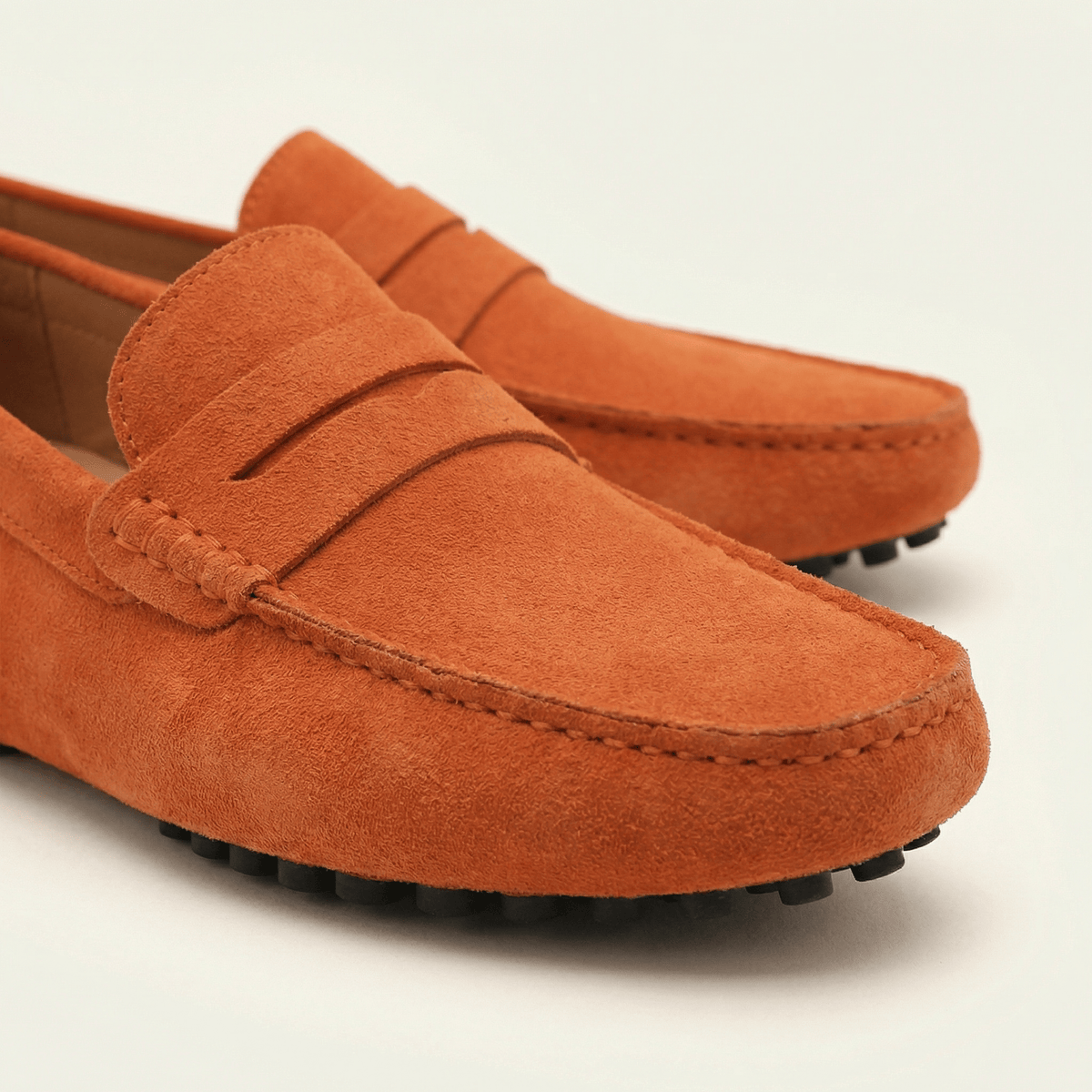 Men's Soft Suede Band Loafer