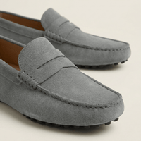 Men's Soft Suede Band Loafer