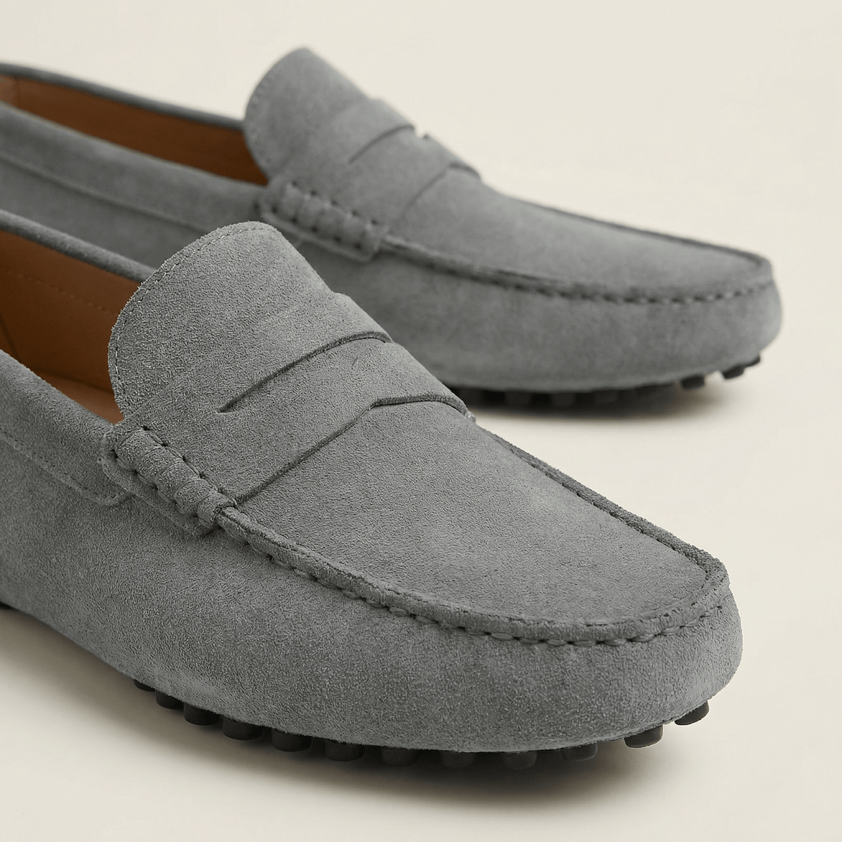 Men's Soft Suede Band Loafer