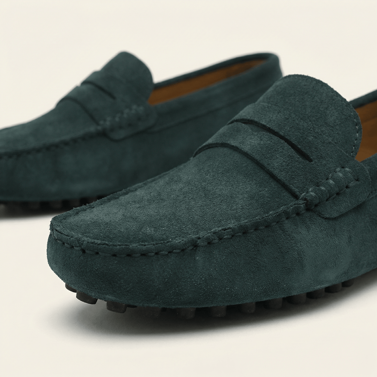 Men's Soft Suede Band Loafer