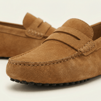 Men's Soft Suede Band Loafer