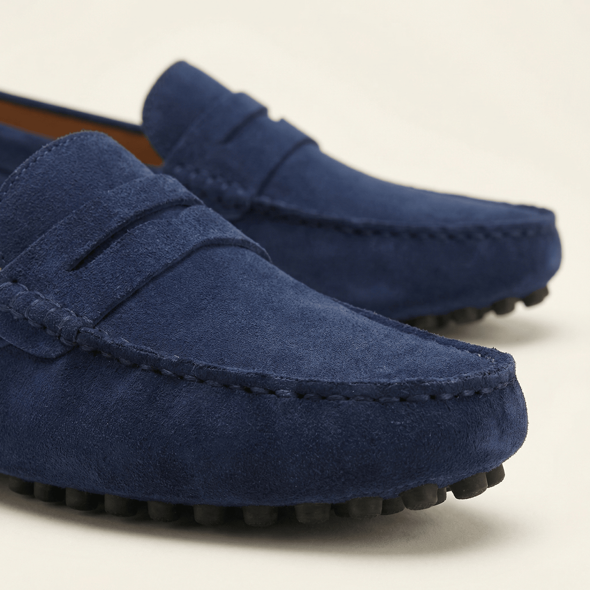 Men's Soft Suede Band Loafer