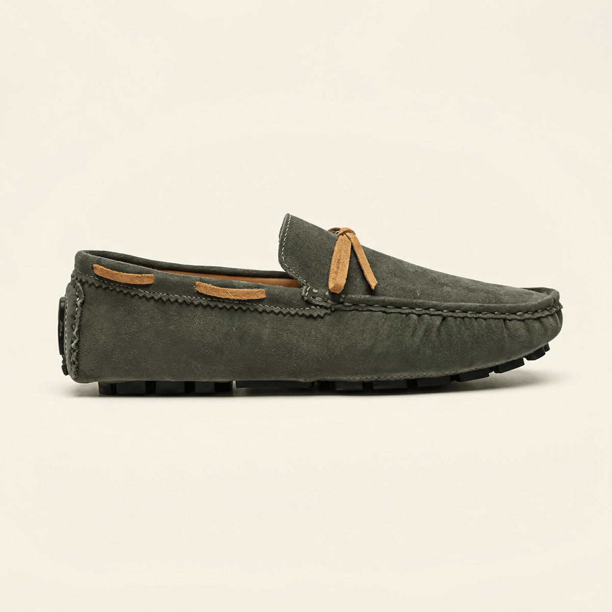 Driving-Style Loafer with Decorative Lace