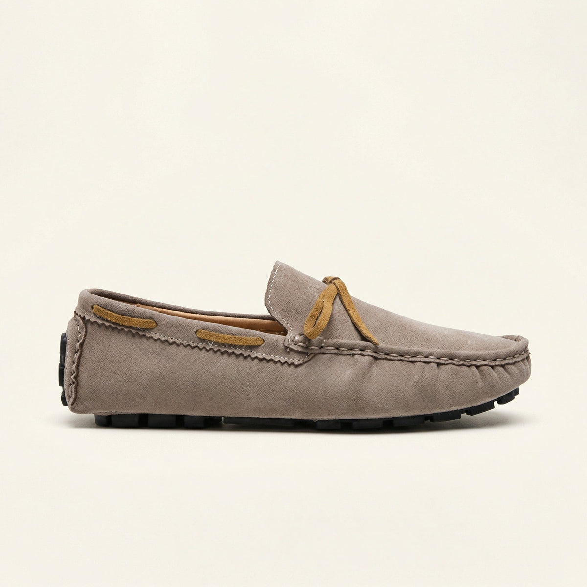 Driving-Style Loafer with Decorative Lace