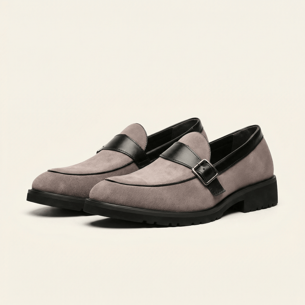 Buckled Monk-Strap Loafer