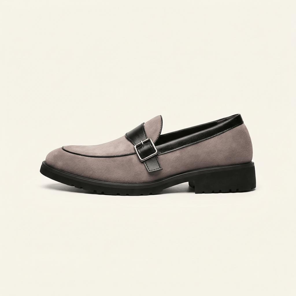 Buckled Monk-Strap Loafer