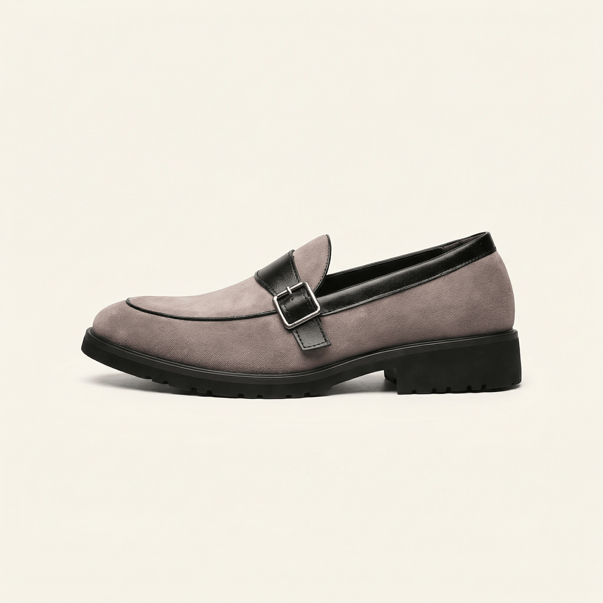 Buckled Monk-Strap Loafer