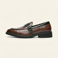 Buckled Monk-Strap Loafer
