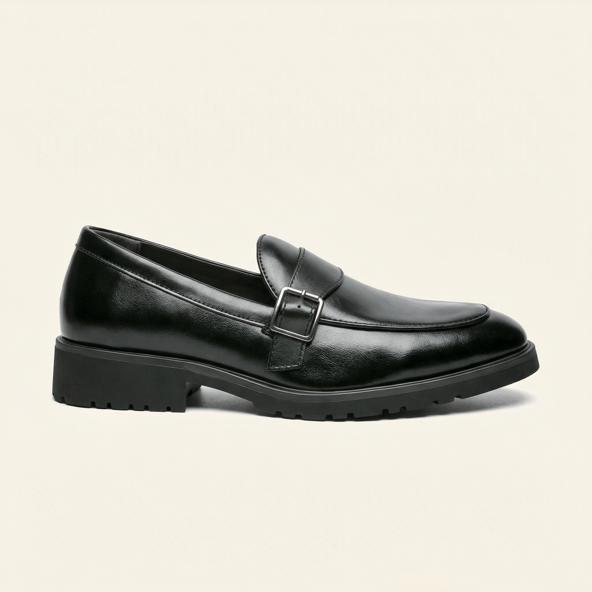 Buckled Monk-Strap Loafer